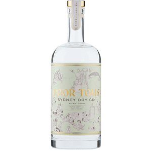 9 Must-Have Australian Gins for the Drinks Trolley - Poor Toms Sydney Dry Gin | The Cocktail Shop
