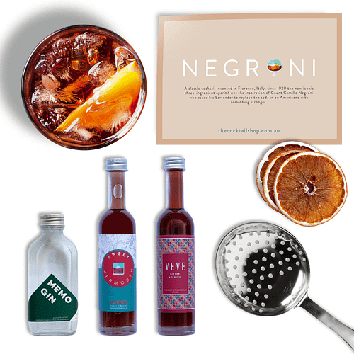 Negroni Cocktail Kit, Cocktail Kits, Cocktails Delivered | The Cocktail Shop, Australia