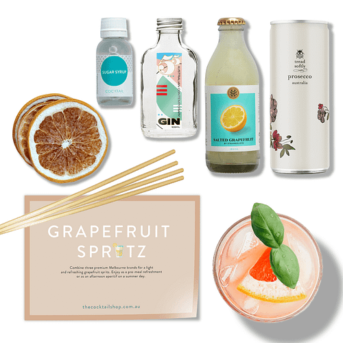 Grapefruit Spritz Cocktail Kit, Gin Cocktail Kits, Cocktails Delivered | The Cocktail Shop, Australia
