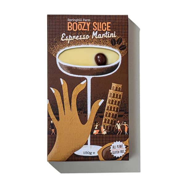 Espresso Martini Boozy Slice | The Cocktail Shop