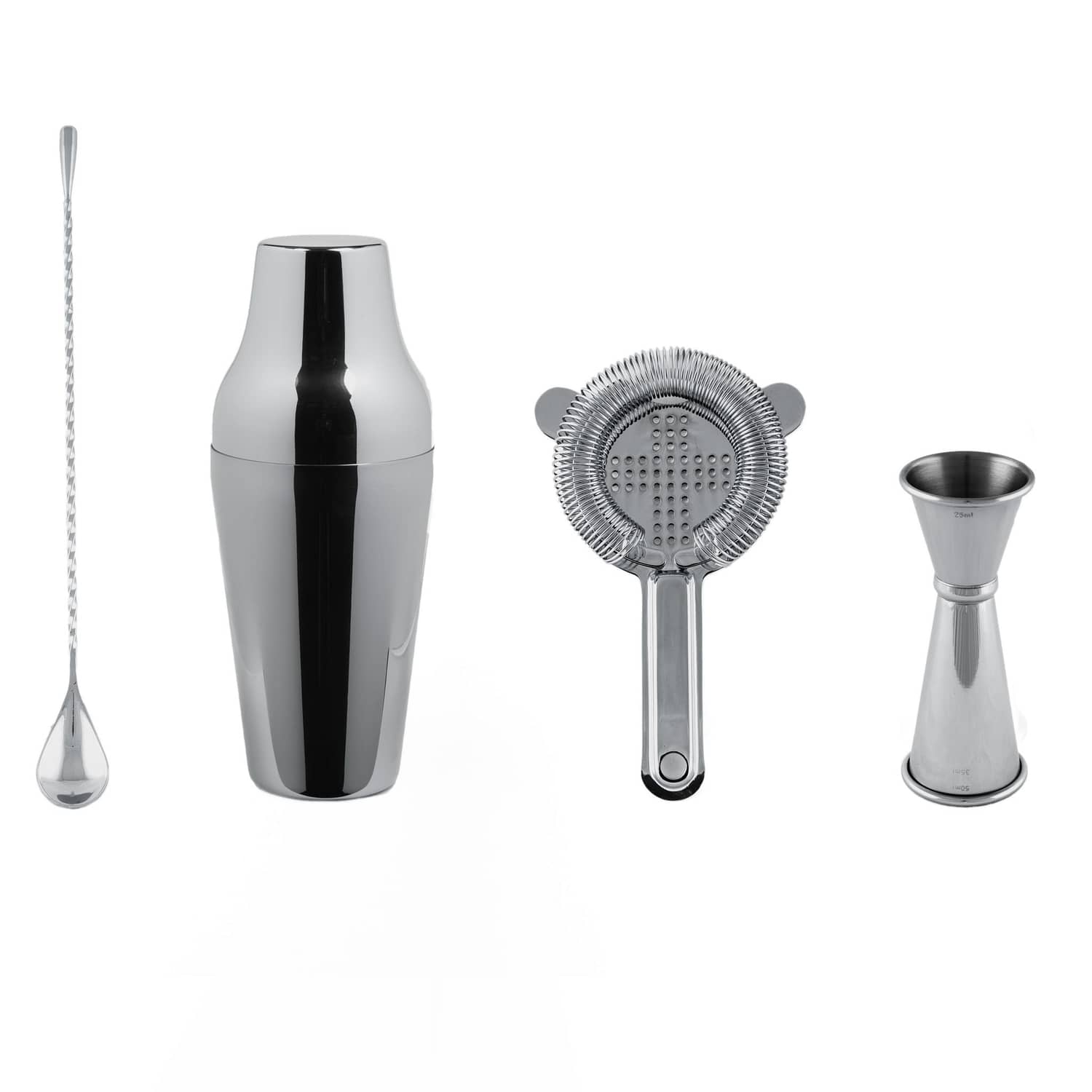 Cocktail Kit, Cocktail Shaker Set, Stainless Steel Barware, Cocktail Bar Tools, The Cocktail Shop, Australia