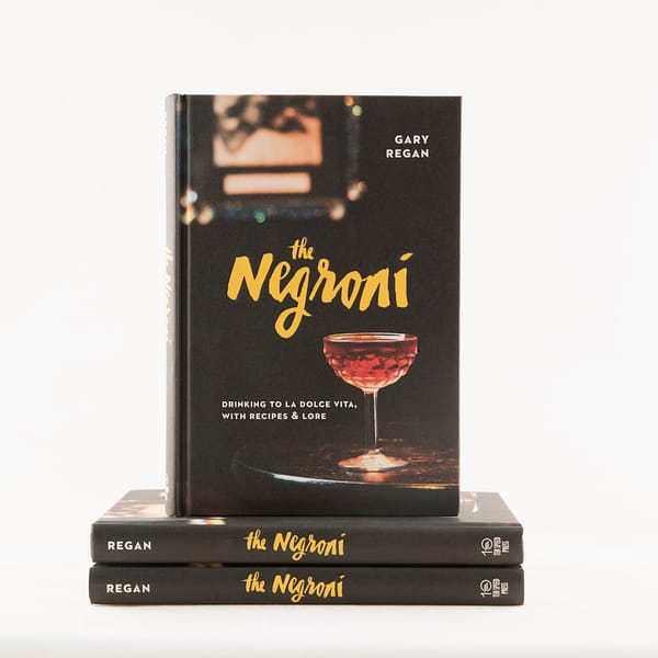 The Negroni Book, Gary Regan Author, Cocktail Books, The Cocktail Shop, Australia